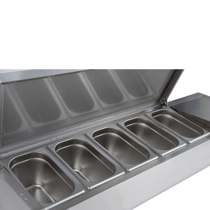 Diaminox Countertop Prep VRX Unit 5 x 1/4 GN