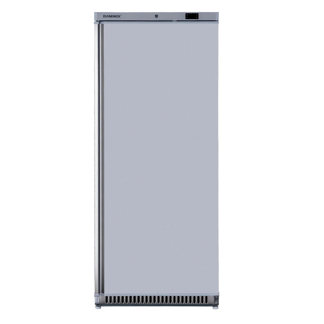 Diaminox Single Door Upright Commercial 600L Fridge - Stainless Steel