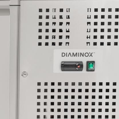 Diaminox Two Door Raised Saladette Prep Counter 200L