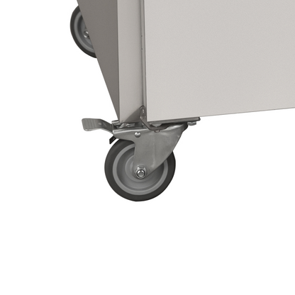 Diaminox Two Door Raised Saladette Prep Counter 200L