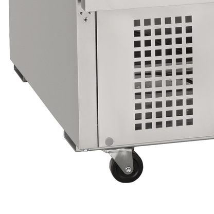 Diaminox 9 Drawer Stainless Steel Refrigerated Prep Counter