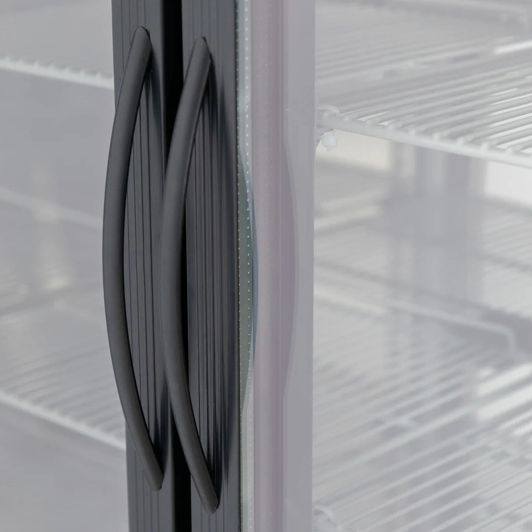Diaminox Mirrored Upright Double Door Bottle Fridge