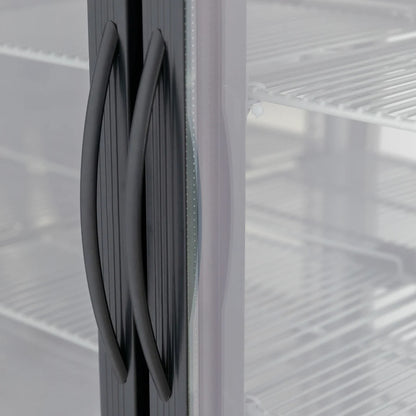 Diaminox Mirrored Upright Double Door Bottle Fridge