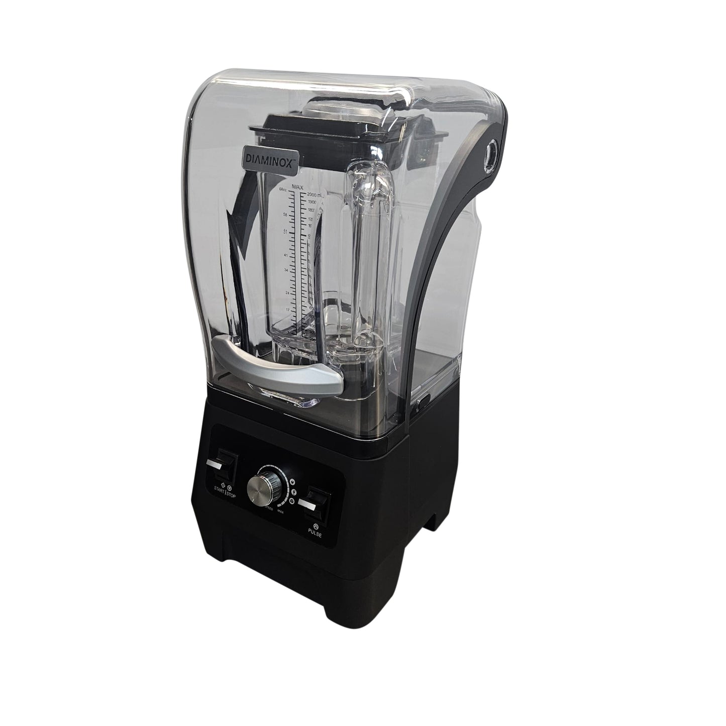 Diaminox Commercial Manual Blender with Sound Enclosure 2L