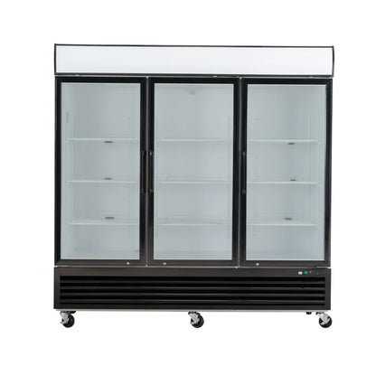 Diaminox Triple Door Glass Display Fridge - 1750L