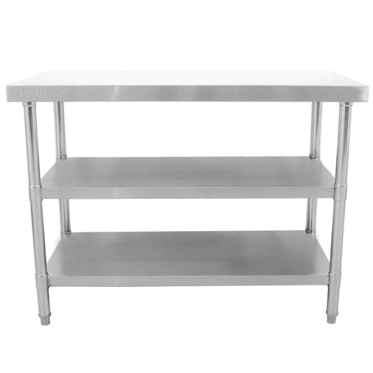 Diaminox Stainless Steel Table With 2 Shelves