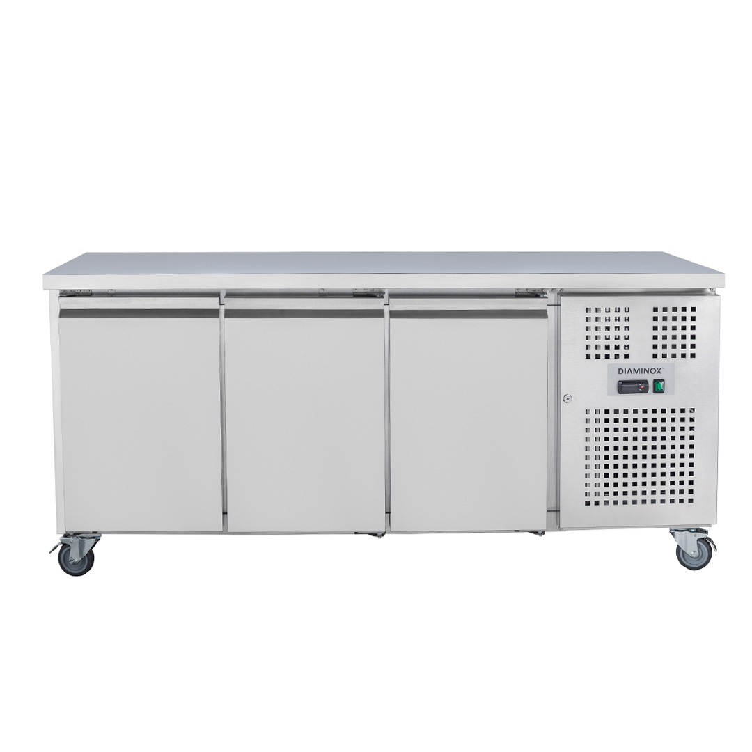 Diaminox Triple Door Counter Bench Freezer