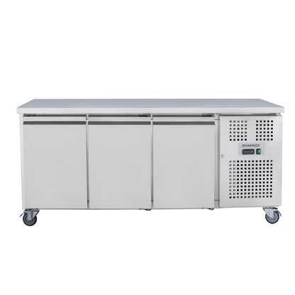 Diaminox Triple Door Counter Bench Freezer