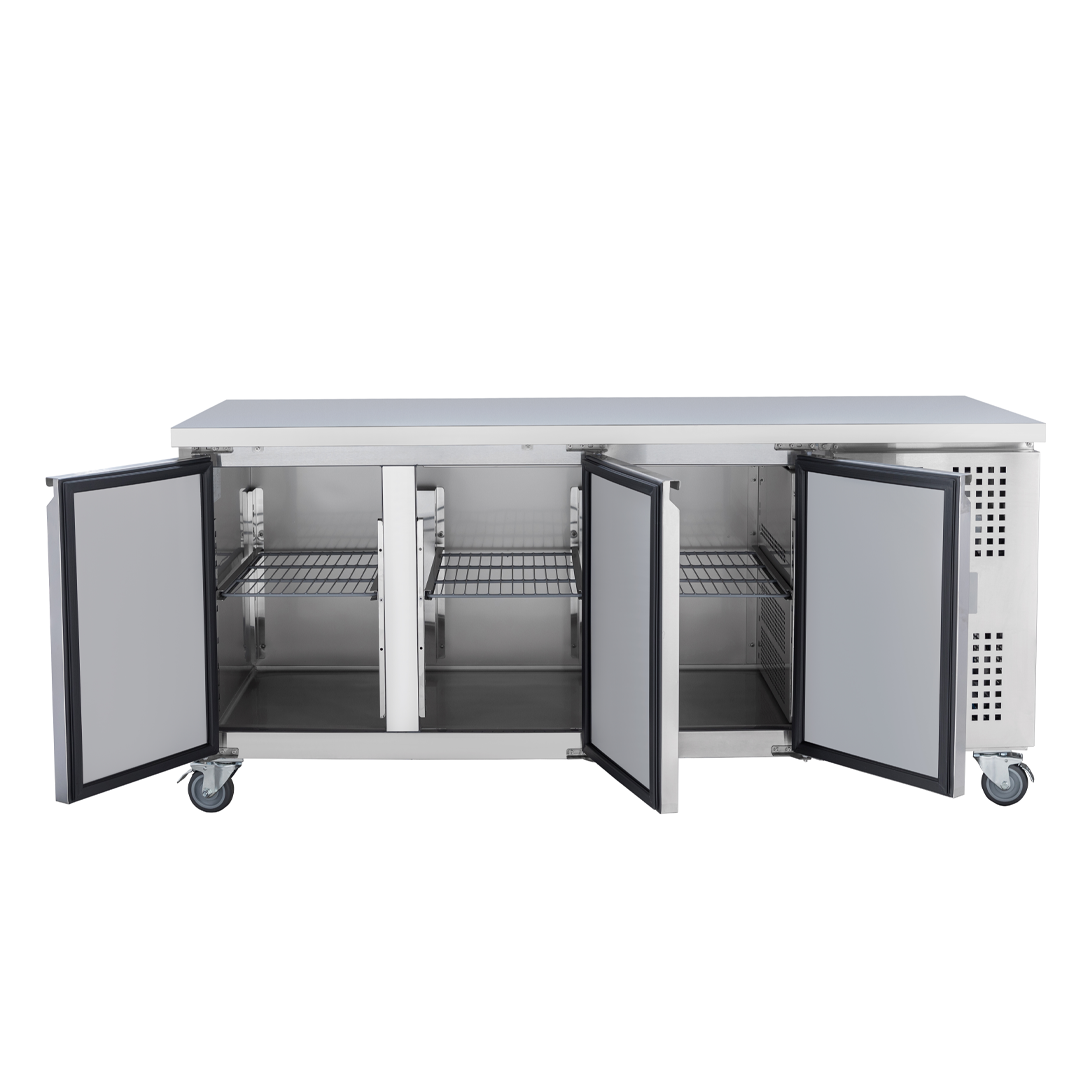 Diaminox Triple Door Counter Bench Freezer