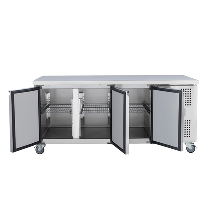 Diaminox Triple Door Counter Bench Freezer