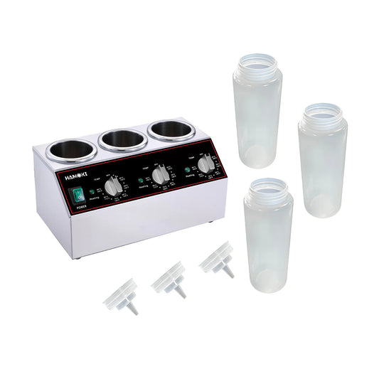 Hamoki Commercial Bottle Warmer - 3 x 1L Bottle (Included)