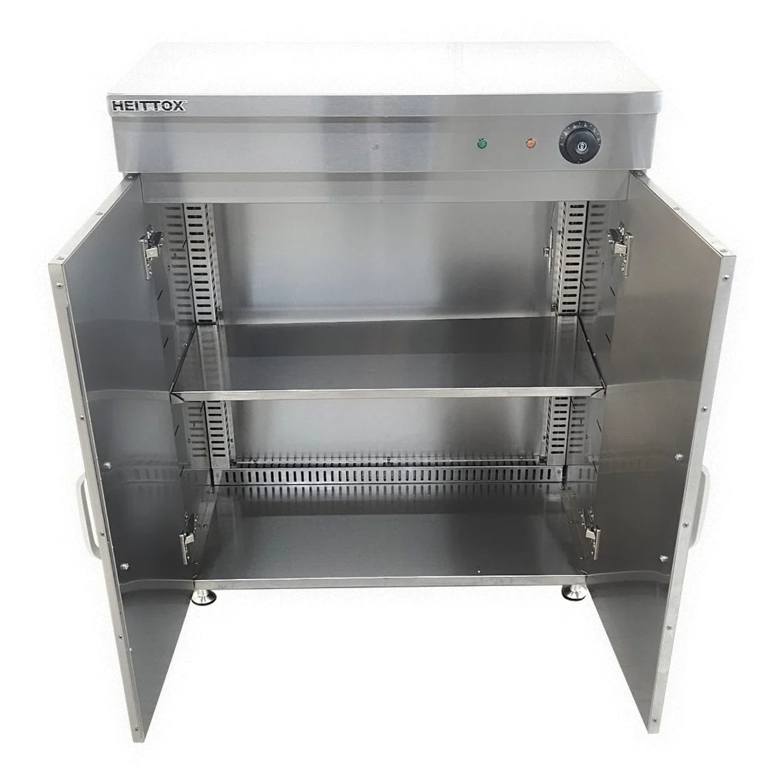 Heittox Double Door Plate Warming Cabinet