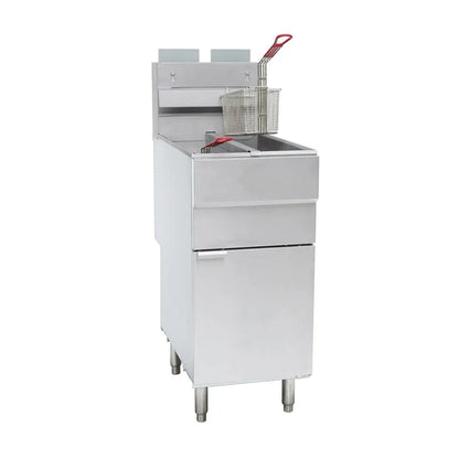 4 Burner Twin Tank 2 x 11 Litre Gas Fryer