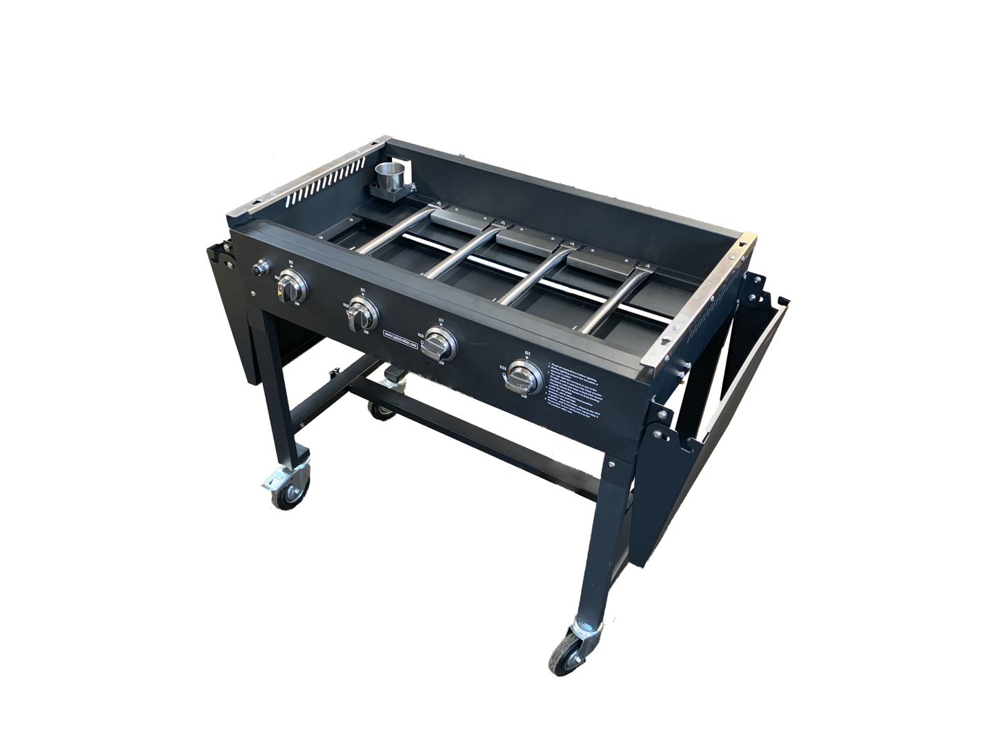 Commercial Outdoor 4 Burner Gas Griddle