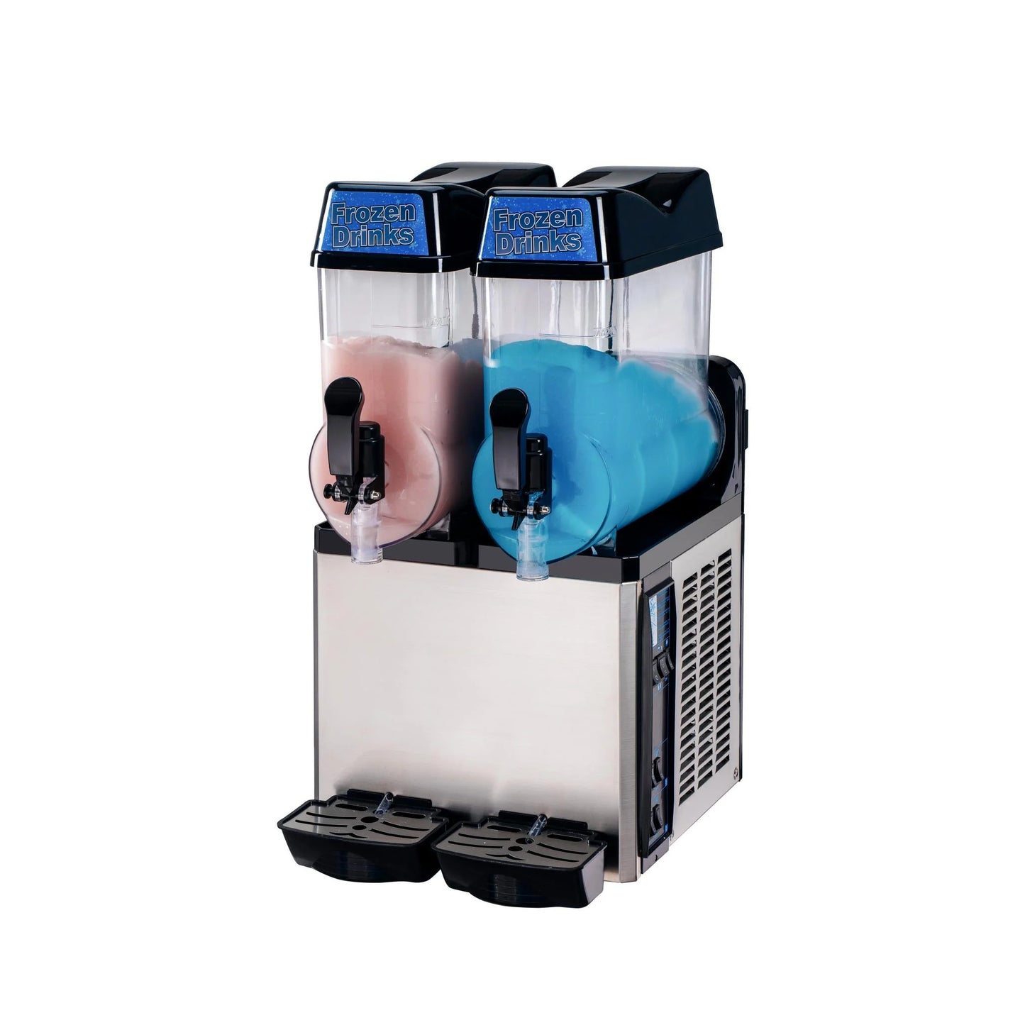 Rectangular Dual Tank Slush Machine - 2 x 12L