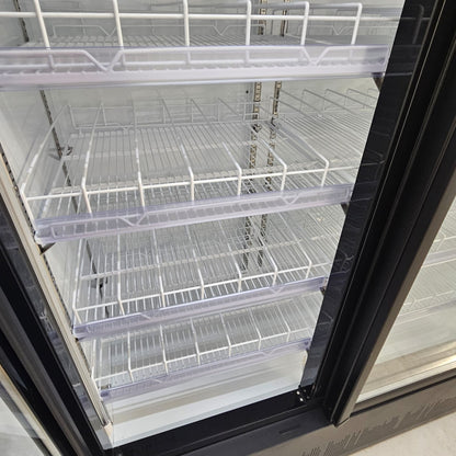 Diaminox Double Door Glass 1000L Display Fridge