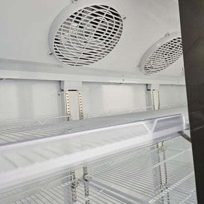 Diaminox Double Door Glass 1000L Display Fridge