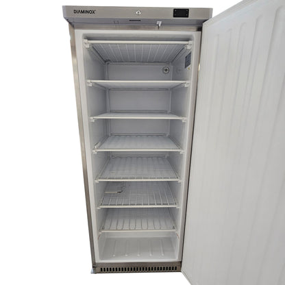 Diaminox Single Door Upright Commercial 534L Freezer - Stainless Steel