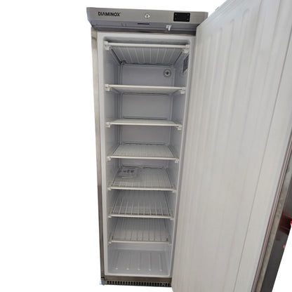 Diaminox Single Door Upright Commercial 326L Freezer - Stainless Steel