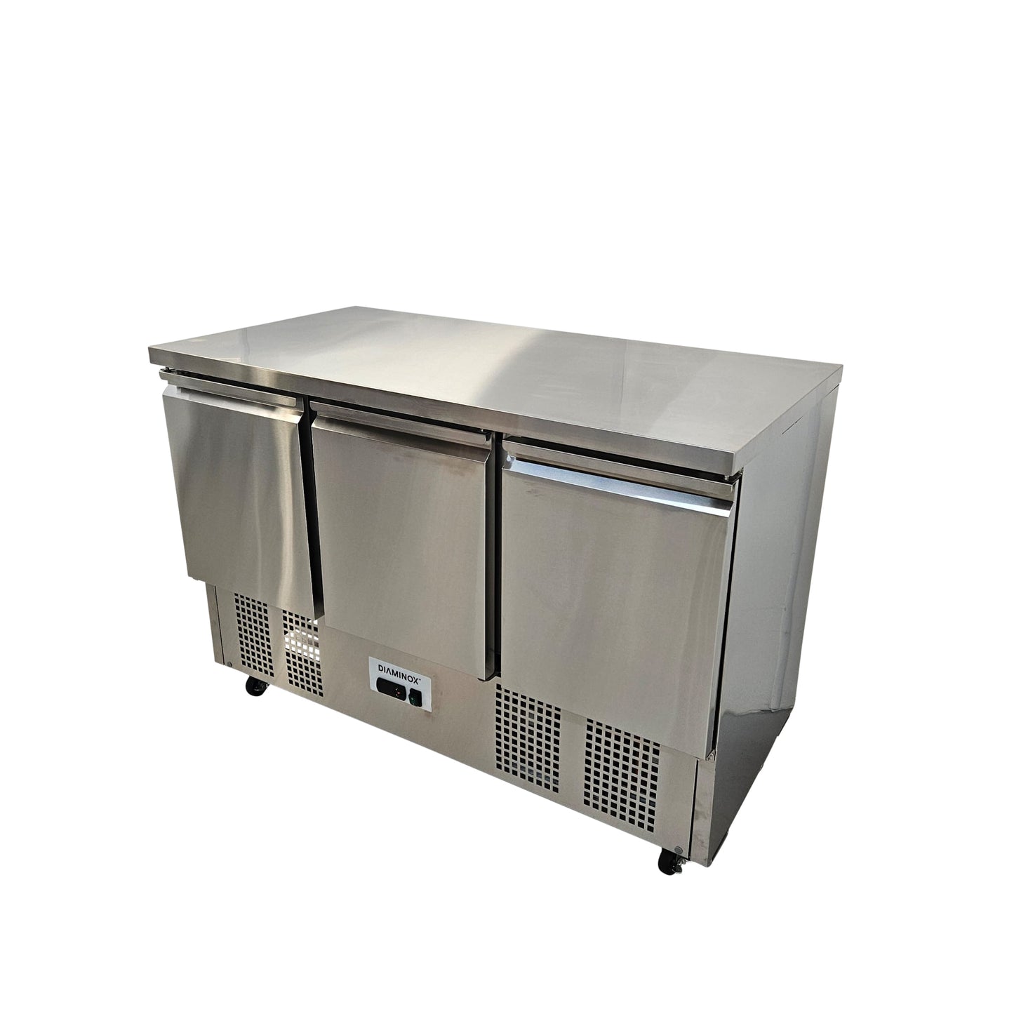 Diaminox Three Door Counter Bench Fridge 333L