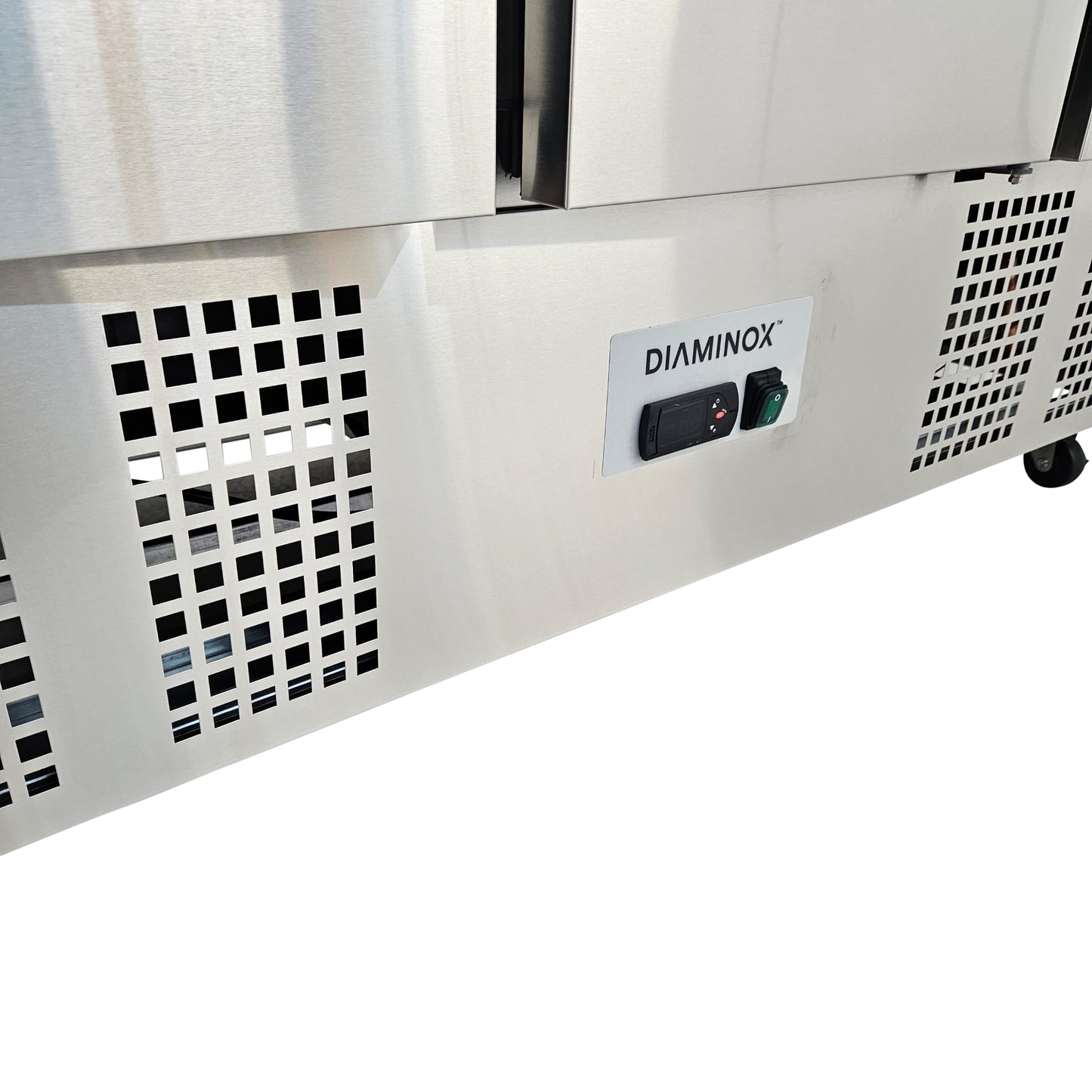 Diaminox Three Door Counter Bench Fridge 333L