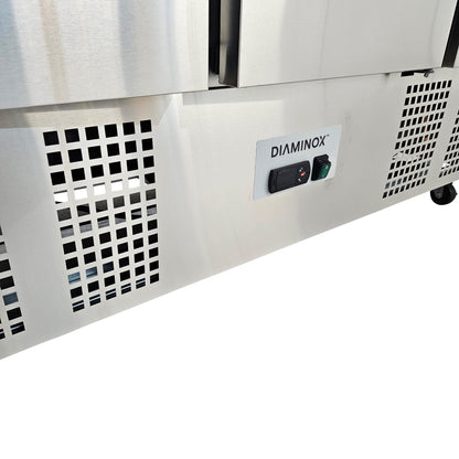 Diaminox Three Door Counter Bench Fridge 333L