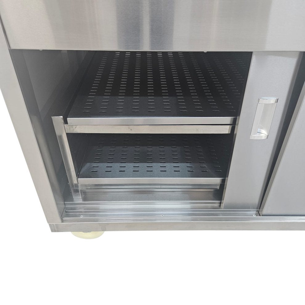 Heittox 10 Pan Heated Serveover Wet Bain Marie