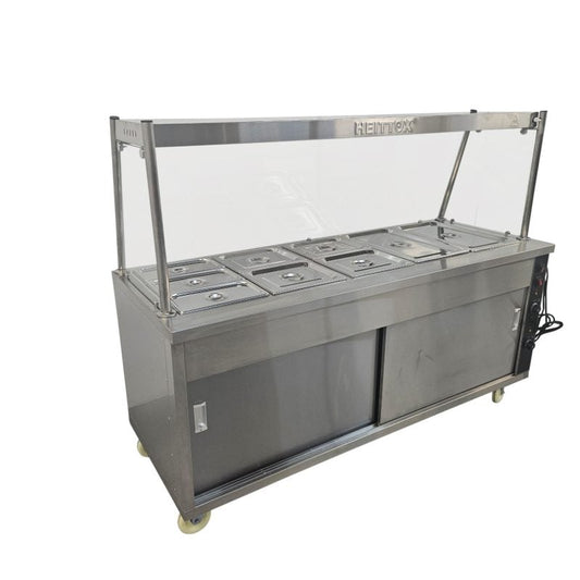 Heittox 11 Pan Heated Serveover Wet Bain Marie