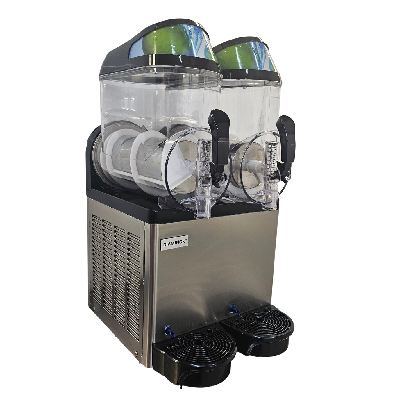 Rounded Double Tank Slush Machine - 2 x 10L
