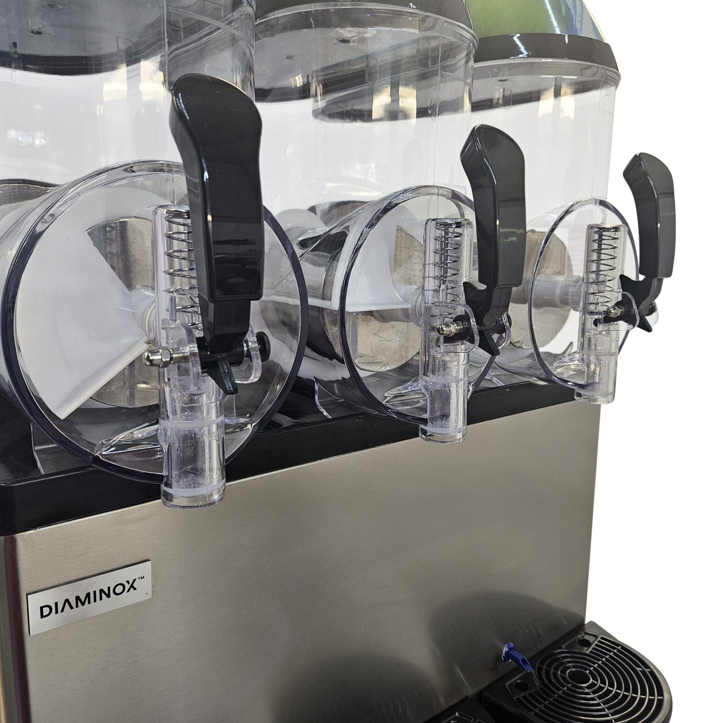 Rounded Triple Tank Slush Machine - 3 x 10L