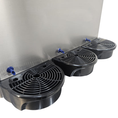 Rounded Triple Tank Slush Machine - 3 x 10L