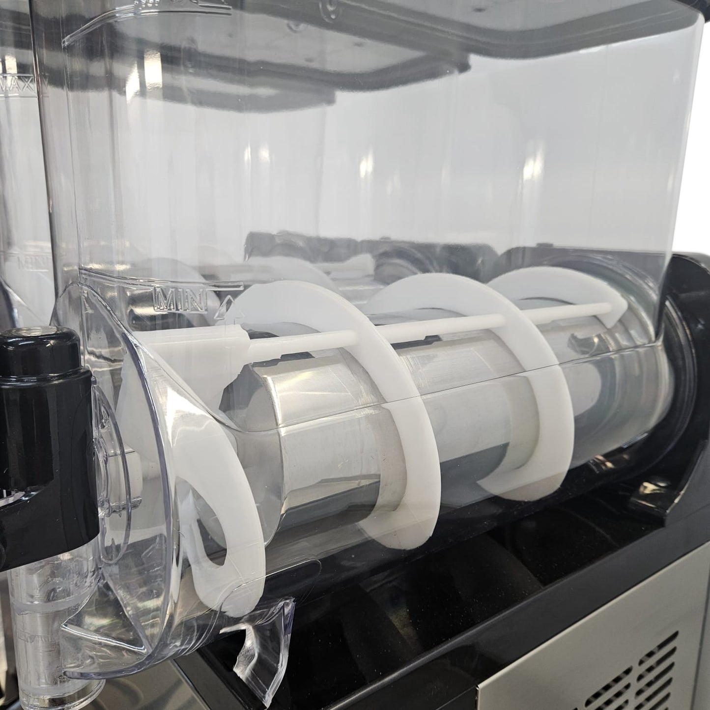 Rectangular Dual Tank Slush Machine - 3 x 12L