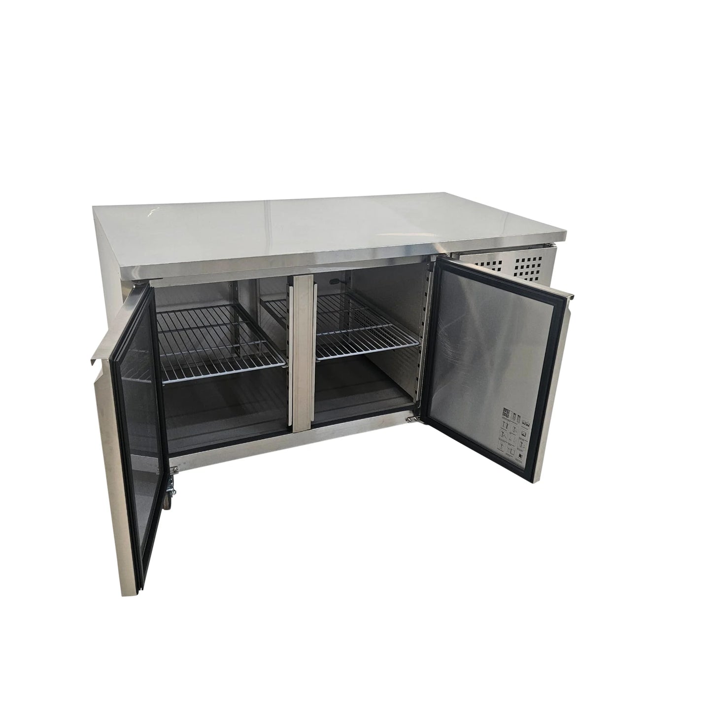 Diaminox Double Door Counter Bench Fridge 360L