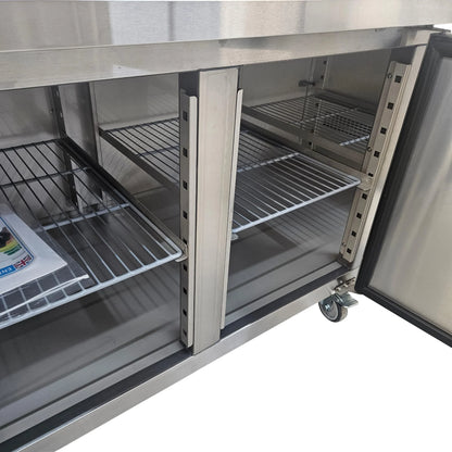 Diaminox Three Door Counter Bench Fridge 554L