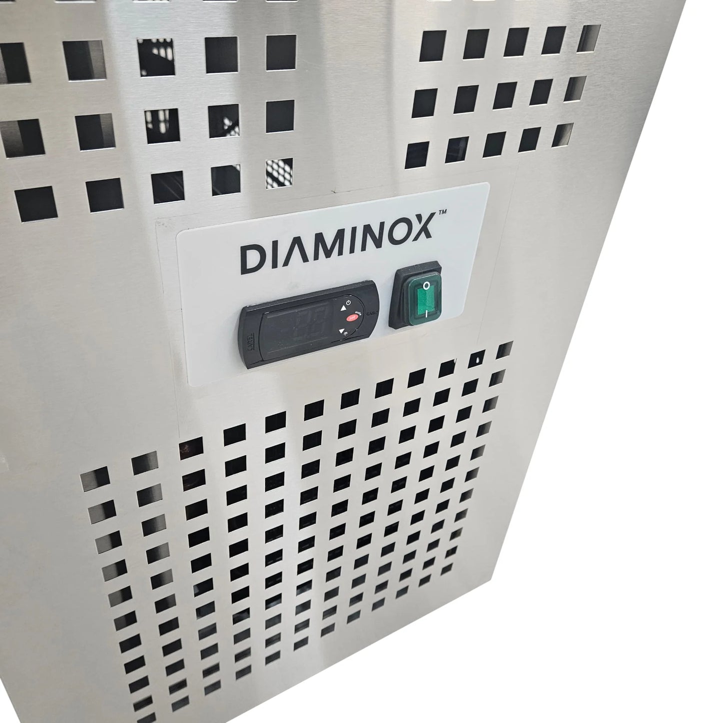 Diaminox Two Door Three Drawer Counter Bench Fridge 554L