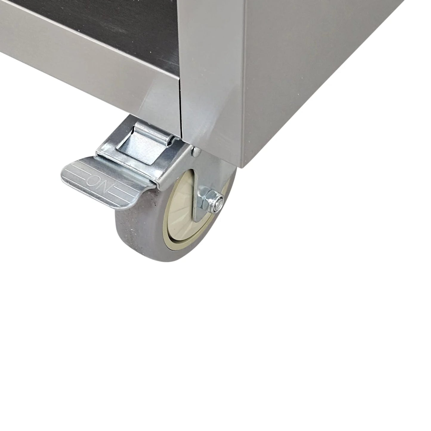 Diaminox Stainless Steel Floor Standing Cabinet with Sliding Doors