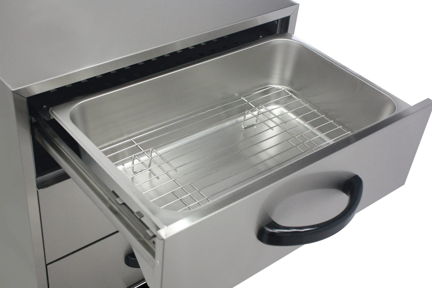 Heittox 3 Drawer Commercial Bun Warmer / Warming Drawer Cabinet