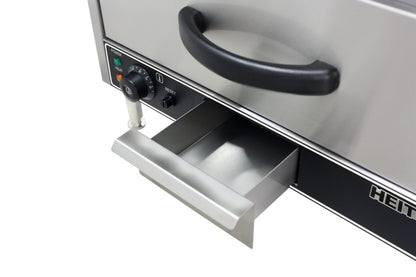 Heittox 2 Drawer Commercial Bun Warmer / Warming Drawer Cabinet