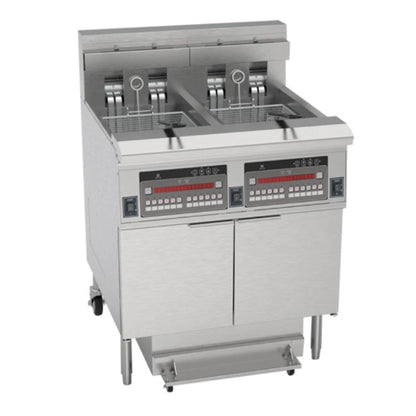 Hamoki Freestanding Electric Open Fryer 2 x 26L