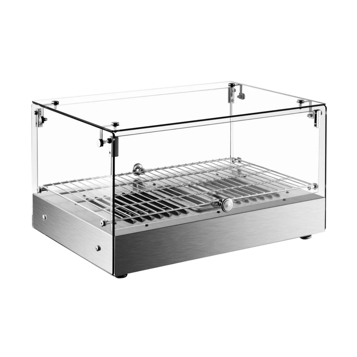 35L Squared Countertop Single Shelf Heated Display