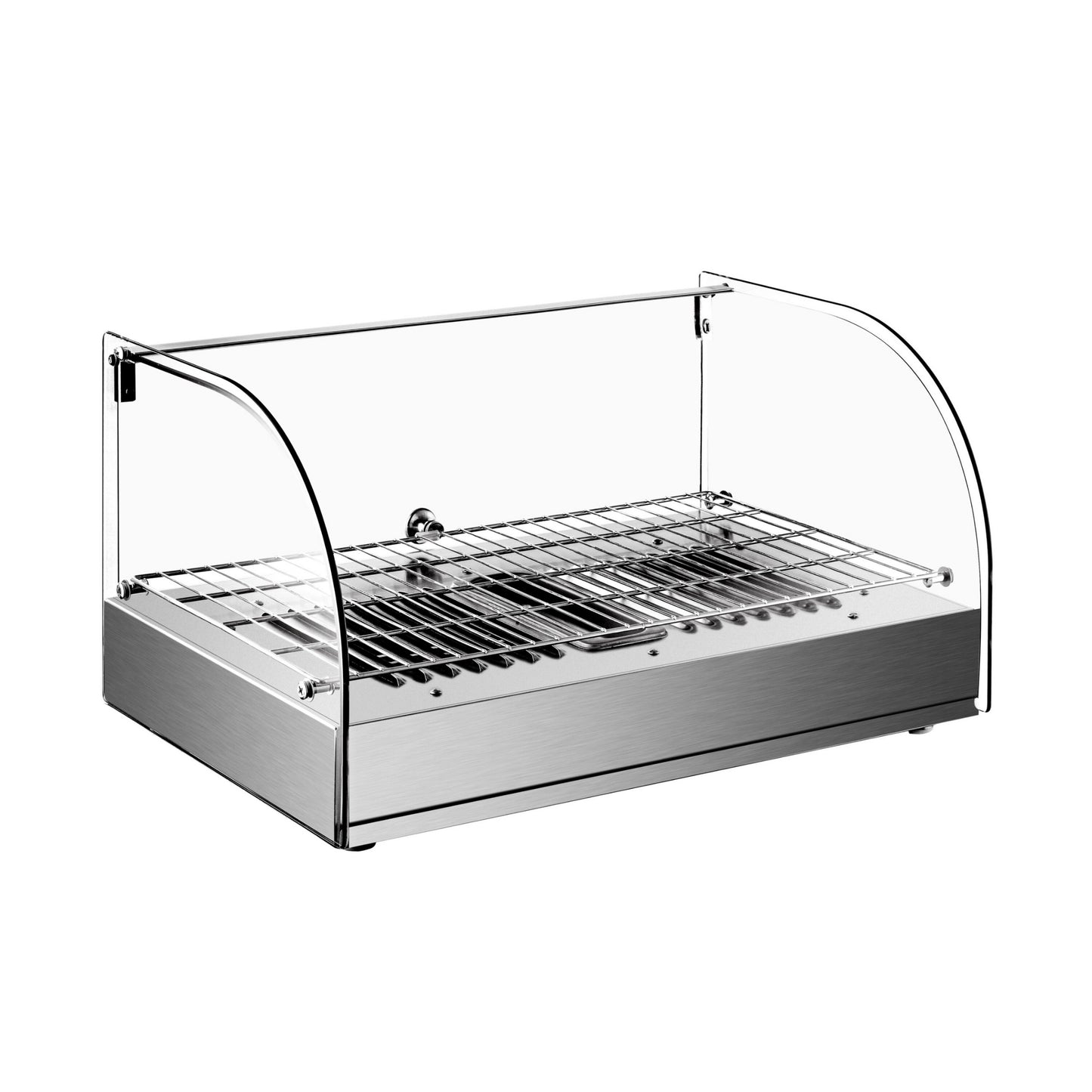 25L Curved Countertop Single Shelf Heated Display