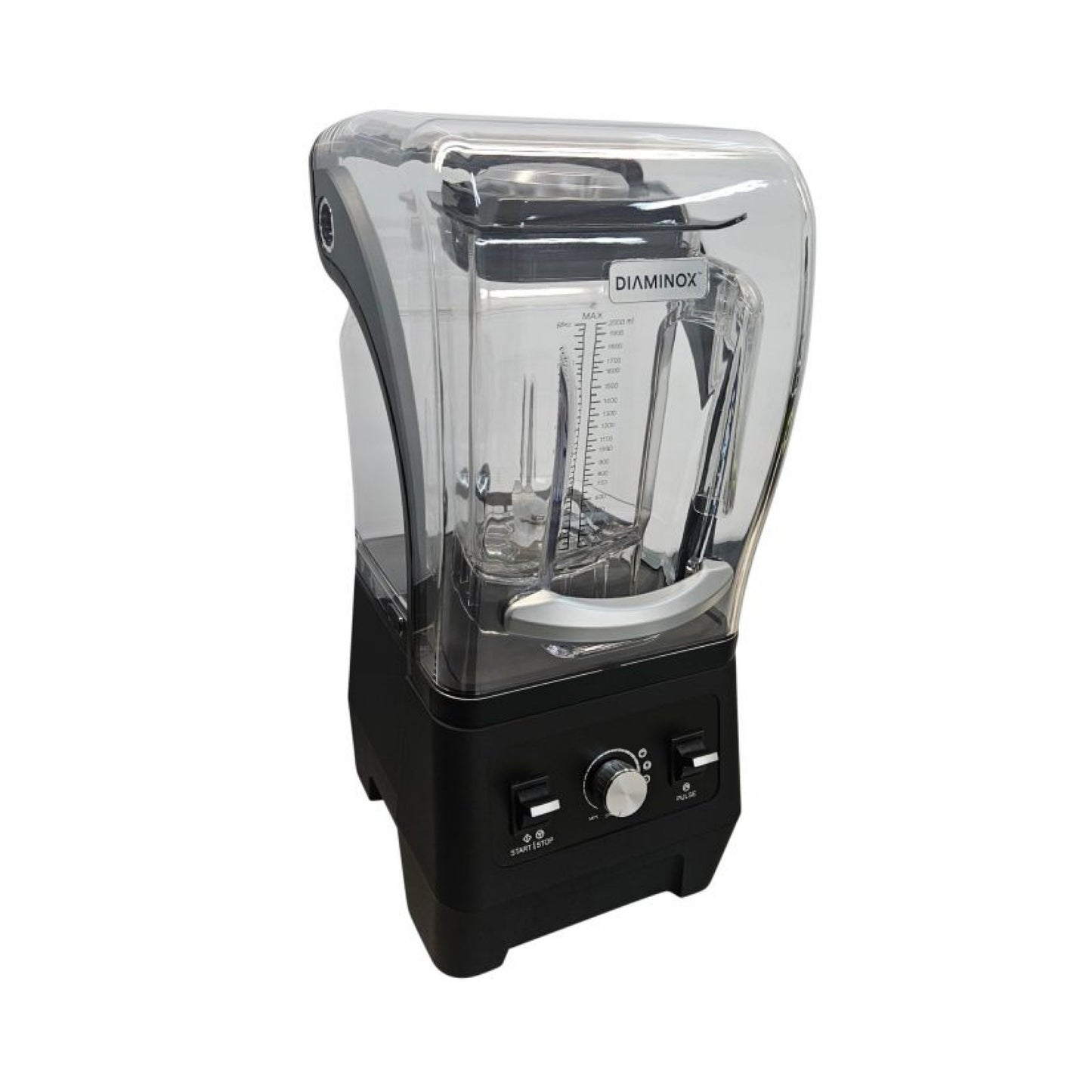 Diaminox Commercial Manual Blender with Sound Enclosure 2L