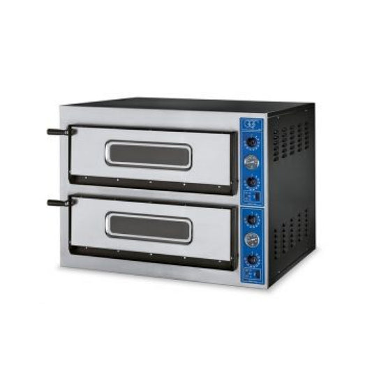Italian Deluxe GGF 28" Twin Deck Electric Pizza Oven