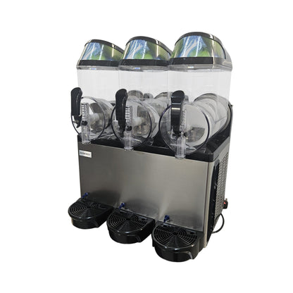 Rounded Triple Tank Slush Machine - 3 x 10L