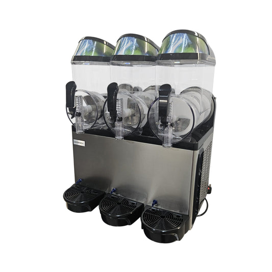 Rounded Triple Tank Slush Machine - 3 x 10L