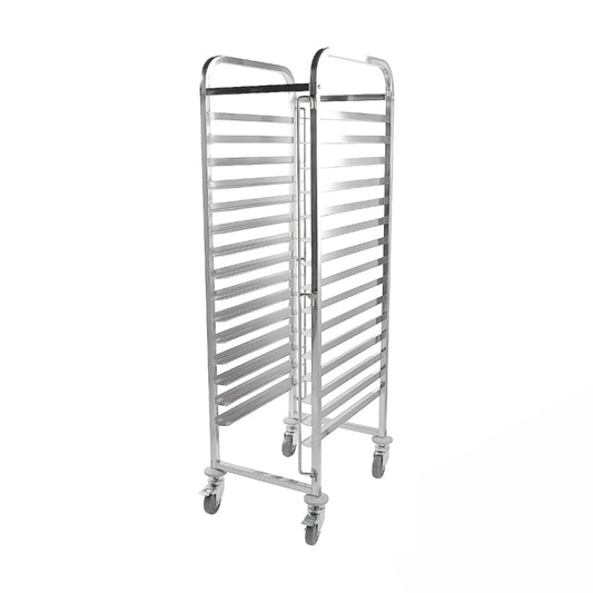 15 Tier Stainless Steel Bakery Trolley