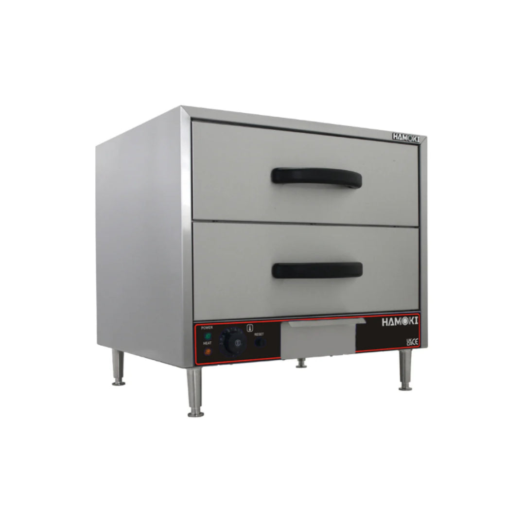 Hamoki 2 Drawer Commercial Bun Warmer / Warming Drawer Cabinet