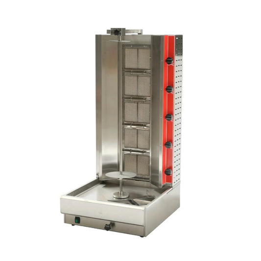 5 Burner Gas Doner Kebab Machine