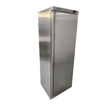 Diaminox Single Door Upright Commercial 336L Fridge - Stainless Steel