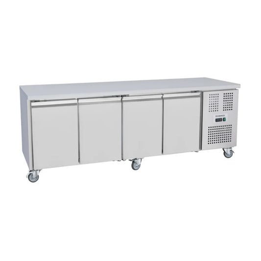 Diaminox Four Door Counter Bench Freezer
